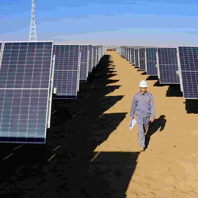 GQ-T Untuk Sun Tracker System, Single Row Independent Tracking System, Stabilitas yang sangat baik