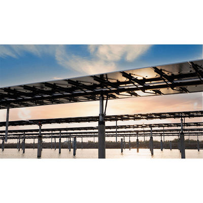 Penginstalan Sistem Dukungan Pv Darat Panel Surya tiang pemasangan Bracket fotovoltaik